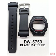 suunto strap Aksesori ❡△❁CASIO G-SHOCK BAND AND BEZEL DW5700 DW5750 100% ORIGINAL