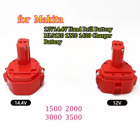 3500mAh Suitable for Makita12V14.4V Hand Drill Battery ML9120 1220 1420 Long Range Charger Pool