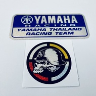 สติ๊กเกอร์ Yamaha Racing Team ยามาฮ่า Thailand สติกเกอร์ ติดรถ รถมอเตอร์ไซค์ [2ชิ้น] สะท้อนแสง แต่งรถ รถแข่ง รถซิ่ง mslaz yzf r3 r6 r15 aerox fino mio mt tzr nouvo