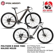 Polygon Kalosi Miles Sepeda Hybrid E-bike