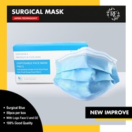 FR BEST FACEU (BLUE) 3ply Surgical Mask Japan Technology PM2.5 Comfortable Face masks