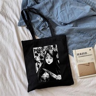 Japanese anime Tomie female bag Harajuku gothic canvas bag h