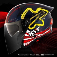 KYT TTR JET SEPANG INTERNATIONAL CIRCUIT (2024 NEW MODEL ) MALAYSIA LOGO HELMET DOUBLE VISOR