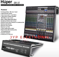 MIXER AUDIO HUPER QX 12 / HUPER QX12 ORIGINAL 12 CHANNEL USB