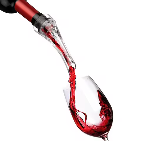 Mini Red Wine Aerator Quick Wine Pourer Decanter Cap for Bottles Bar Accessories Portable Filter Hou