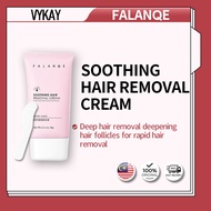 FALANQE Hair Removal Cream 60g, painless hair removal, inhibiting hair growth, soothing and moisturi