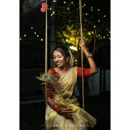 New Arrivals Kerala Style Saree with additional 1 free saree blouse