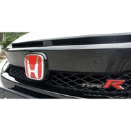 🇯🇵 Honda FK8 Type-R Front Grill H Emblem & Smoke Type-R Emblem 💯 Original Parts FK8R FK7 FC1