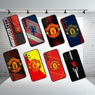 soft black TPU Samsung M15 20 30 35 55 31 51 A40S A41 A42 Manchester United2 phone case