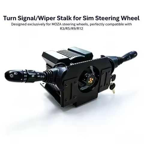 Simulation Racing Euro Card Turn Signal Wiper Switch Kit For Truck Gaming Steering Wheel for Moza R3