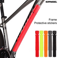 [SM]Bike Frame Protector Waterproof Sun-resistant 3D Stereo Guard Cover Adhesive Tape Protective Removable Mountain Bike Frame Anti-collision Sticker Bicycle Accessories