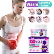 Lower Abdomen Warm Soothing Cream, Belly Warm Soothing Relief Cream - Natural Herbal Formula for Sen