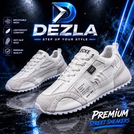💯 Original DEZLA PHANTOM WHITE Premium Street Sneakers Lelaki | Anti Slip | Ringan | Saiz 41-44