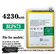 Original OPPO A3 A5 AX5 A5S A55 A7 AX7 A1603 Model: BLP673 Li-ion Battery