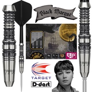 TARGET STEEL TIP DARTS - 23G BLACK MARQUE HERACLES Daniel Chen (SWISS) SP 90% TUNGSTEN DART SET