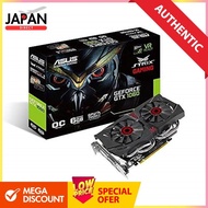 ASUS R.O.G. STRIX series NVIDIA GeForce GTX1060 equipped video card with overclocked 6GB memory STRI