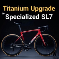 Titanium Upgrade for Specialized SL7 SL6 | Sworks Tarmac Frame Groupset Ti Upgrade | Grade 5 Titaniu