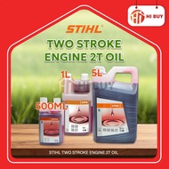 STIHL TWO STROKE ENGINE 2T OIL (500ML,1L,5L)/ 2 STROKE LUBRICANT OIL/ MINYAK 2T MESIN RUMPUT/ CHAIN 