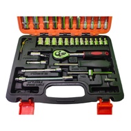 Socket Wrench Set 53 Pcs Shock Socket Set Socket Shocket Wrench 1/ 4" 53Pcs Eak