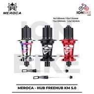 Meroca KM 5.0 32 Hole QR TA15x100 TA12x142 Total 7 Bearing Super Tight Wasp Sound Light Loncer - Fre