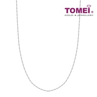 TOMEI Needle-Nose Chain, White Gold 585