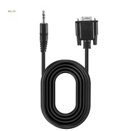 DB9 9 Pin VGA female cable ,DB 9 Female to TRS 3.5mm (1/8in) TRS Stereo Male Serial Data Cable-6 Fee