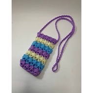 Beg Kait Silang/ Sling Bag Crochet / Handmade 100%/ Beg Kait Simple / Crossbody bag