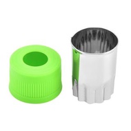 **包郵** [9件套] DIY壓模餅乾模具 綠色 不鏽鋼模具 蔬菜水果切模 粘土模 蝴蝶面片面食卡通造型麵點工具 蛋糕模 烘焙餅模 手工餅乾/曲奇切花器 造橋模型 [平行進口]