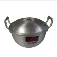 Double Handle Kalderong Makapal Aluminum Pot 1/2/3/4/5