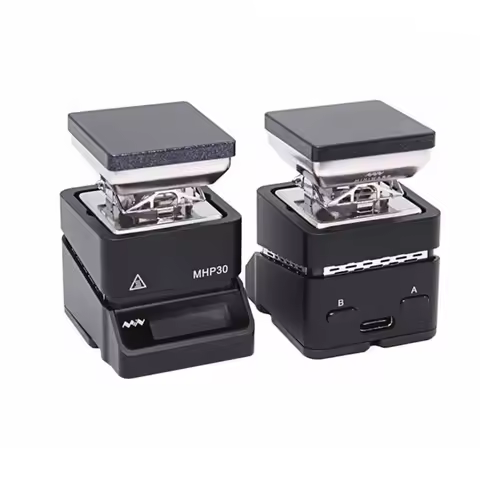 MHP30 Mini Hot Plate Heating Tool Portable Volume Built-in OLED Display Hot Plate Preheater for Phon