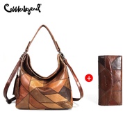 Cobbler Legend Genuine Leather Women Handbags (2 Pcs/Set)