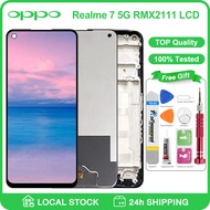 LCD with Frame For oppo Realme 7 5G RMX2111/OPPO A73 2020 5G LCD Touch Display Screen Digitizer Asse
