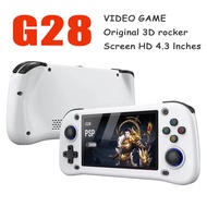 G28 Game Console 4.3 Inch Support PS1 & Retro Handheld Game Console 4.3 HD IPS FC GBA 2000 mAh