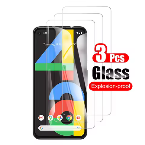 3Pcs For Google Pixel 4A Tempered Glass Screen Protector Protective Film For Google Pixel 4A 4G Pixe