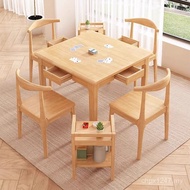 Solid Wood Square Dedicated Egg Table Card Table Playing Card Small Square Table Four Tables Table T