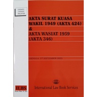 Akta Surat Kuasa Wakil 1949 & Akta Wasiat 1959 (Hingga 1hb Ogos 2017)