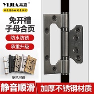 Yijia Door Black Hinge 4 Inches Cabinet Wooden Mute Letter MZKJ