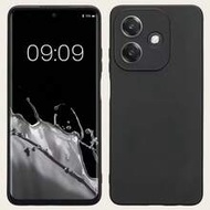 1pc Black Matte Finish Phone Case, Compatible With Realme C63/ 9 Pro/ V23/A73/ C75/ A93 5G Series [I