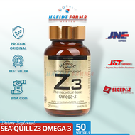 SEA-QUILL Z3/ JANTUNG/ KOLESTEROL DARAH TINGGI Sea-Quill Z3 Omega-3 50