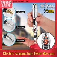 3in1 Electronic Meridian Acupuncture Point Massage Pen Therapy Pain Relief / Pen Terapi Akupuntur