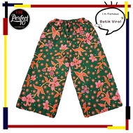 FST Plus Size Batik Palazzo Pant / Palazzo Besar Labuh Batik Viral [Y1050]