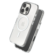 RHINOSHIELD 犀牛盾 Magsafe磁吸 相機按鈕款 手機殼  iPhone 16  全透明 + 黑色鏡頭框 + 透明按鈕
