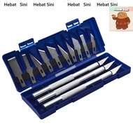 SPSmixStore 13PCS Precision Cutter Set Exacto Hand Carving Tool Arts & Craft Hobby Kit