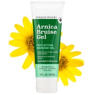 Miracle Plus Natural Arnica Bruise Body Gel | Arnica Montana Lotion For Thin Skin Bruising And Swell