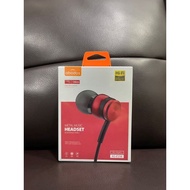 🔥ABODOS AS-ES58 Metal Earphone 3.5MM Metal Plug Headset 🔥