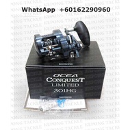 2019 NEW SHIMANO OCEA CONQUEST LIMITED 300PG 301HG JDM Baitcasting Reel With 1 Year Local Warranty &