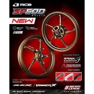 RCB SP500 RS150/RSX150 ABS (185 / 250 X 17 ) DARK BRONZE GLOSS BLACK SP500 RS RSX ACCESSORIES MOTOR