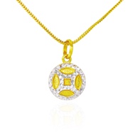 Abundance Coin Pendant in 916 Gold by Ngee Soon Jewellery (Pendant Only)