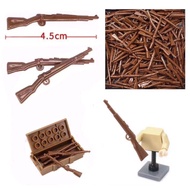 98K Toy Weapon Combat Rifle Small Particle Military Minifigure Building Block MOC Accessories Rifle 