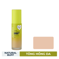 [HSD 12/2026] Kem Nền Australis Bắt Sáng Che Phủ Cao Màu Natural Buff 30ml